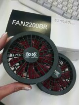 空調服☆FAN2200BR新色ブラック×レッド入荷！
