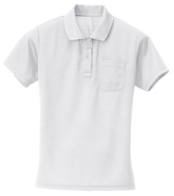 画像2: az10589 レディース半袖ポロシャツ・吸汗速乾（8色） (2)