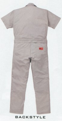 画像5: 6901 腰割れ式 半袖ツヅキ服（3色） (5)