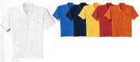 画像2: 0012 ジップアップ半袖ポロシャツ（6色）