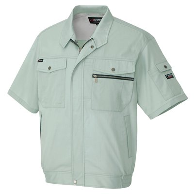 画像2: az3232 半袖ブルゾン（5色） (2)