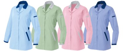 画像2: az5327 長袖サマースモック（4色） (2)