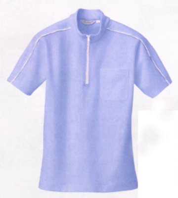 画像2: azCL3000 レディース半袖クイックドライジップシャツ（10色） (2)