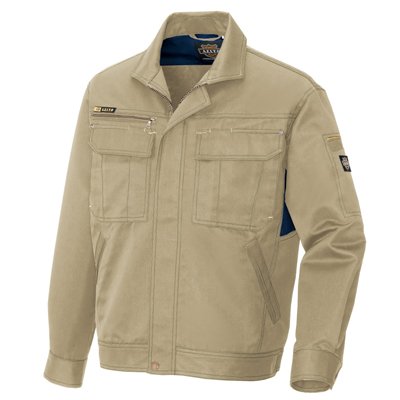 画像2: az3801 長袖ブルゾン（4色） (2)