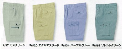 画像2: WA385E ツータックカーゴパンツ (4色) (2)