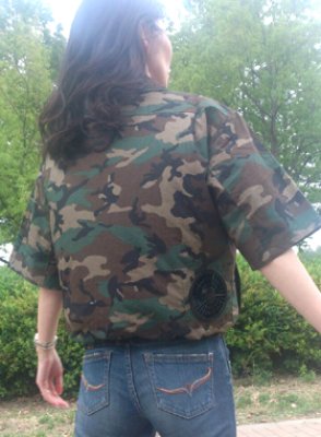 画像3: 【直し】ブルゾン・長袖→半袖へ加工 (3)