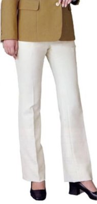 画像2: 7025 レディーススラックス (1色) (2)