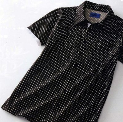 画像1: 63420 男女兼用半袖ニットシャツ (3色) (1)