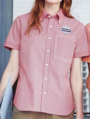 画像2: 63440 男女兼用半袖シャツ (6色) (2)