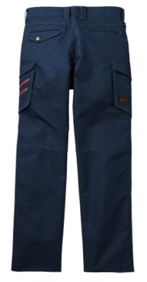 画像2: 52302 ノータックカーゴパンツ (4色) (2)