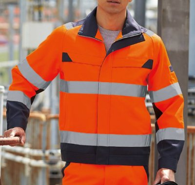 画像7: E780 高視認ブルゾン (3色) (7)