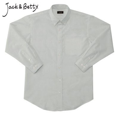画像1: JB51371 男女兼用長袖オックスシャツ (5色) (1)