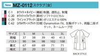 画像1: MZ-0112 スクラブ・レディース (3色)