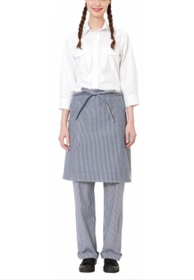 画像3: LCK79004 ミドルエプロン (2色) (3)