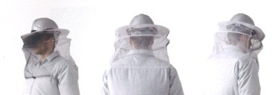 画像3: HPNET01 防蜂用頭部保護ネット (3)