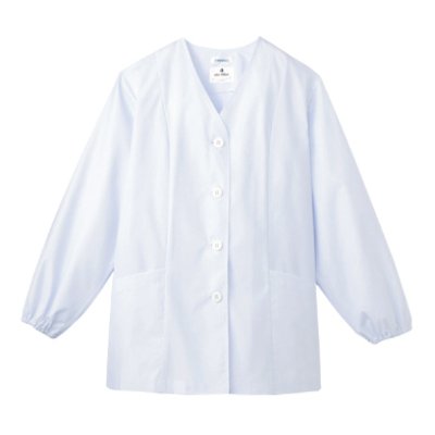 画像2: AB-6403 レディース白衣 (1色) (2)
