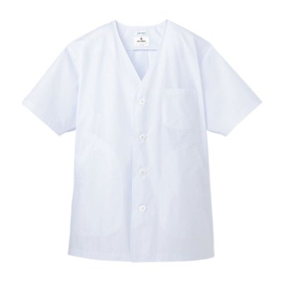 画像2: AB-6402 メンズ白衣 (1色) (2)
