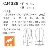 画像1: CJ4328 メンズベスト (1色)