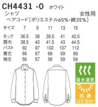画像1: CH4431 レディースシャツ (1色)