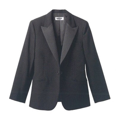 画像2: 11205 レディース拝絹タキシード (1色) (2)