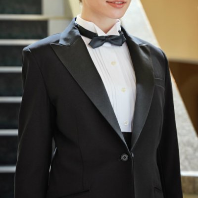 画像2: 14210 レディースピンタックシャツ・ループ付 (1色) (2)