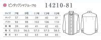 画像1: 14210 レディースピンタックシャツ・ループ付 (1色)