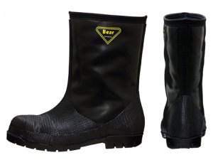 NR041 冷凍庫用〈-40℃対応〉防寒安全長靴 (ブラック)｜▽防寒_冷凍倉庫