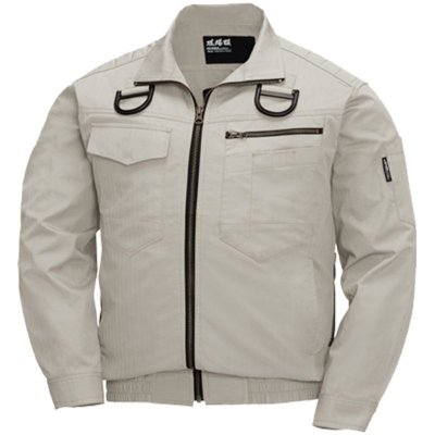 画像2: XE98102【ブルゾンのみ】ジーベック空調服(R)／長袖(フルハーネス)・サイドファン (2)