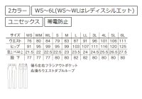 画像1: RP6910 ユニセックスノータックパンツ (2色)