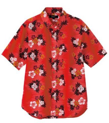 画像5: az56110 アロハシャツ・カジーマ（5色） (5)