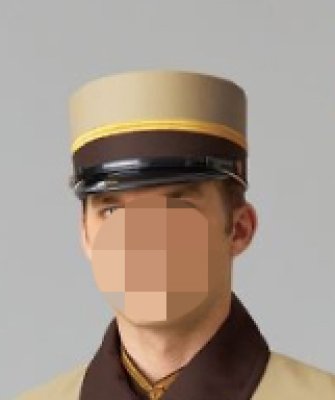 画像1: 【受注生産】88-006 ドアマン帽子 (1色) (1)