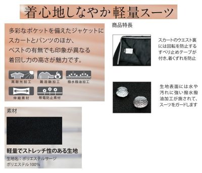 画像2: 40017 レディススカート (1色) (2)