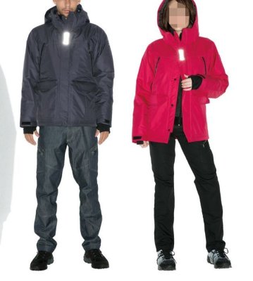 画像5: 8127 防水防寒ライトウォームジャケット (5色) (5)