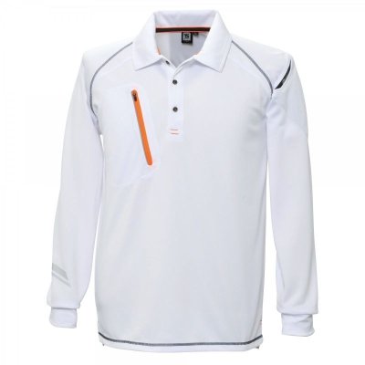 画像3: 5075 FLASH長袖ポロシャツ (2色) (3)