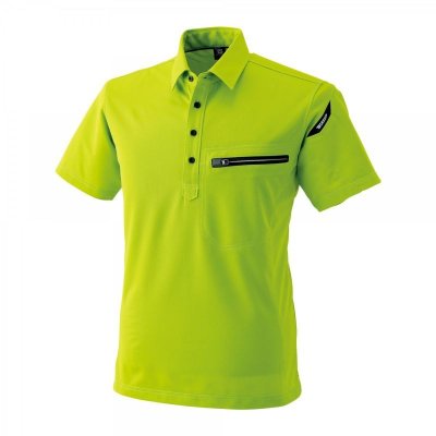 画像2: 81355 ES ワークニットショートポロシャツ (6色) (2)