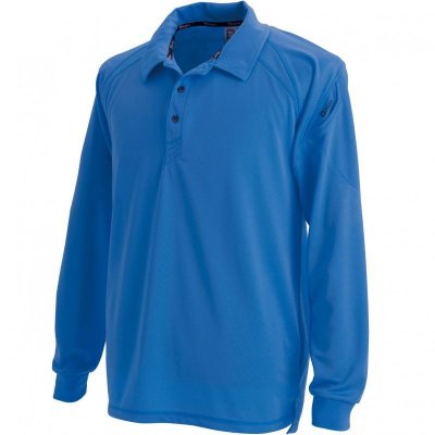 画像4: 3075 長袖ポロシャツ (7色) (4)