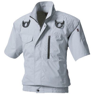 画像3: V9377【ブルゾンのみ】快適ウェア/半袖・フルハーネス (3)