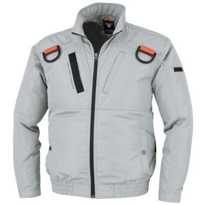 画像2: XE98103【空調服(R)セット】ブルゾン・ファン・バッテリー(充電器付)/遮熱長袖(ハーネス)・サイドファン (2)