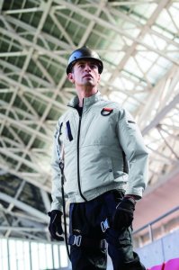XE98103【空調服(R)セット】ブルゾン・ファン・バッテリー(充電器付
