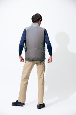 画像4: AZ-50197【ベストのみ】アイトス空調服(R)／ベスト (4)