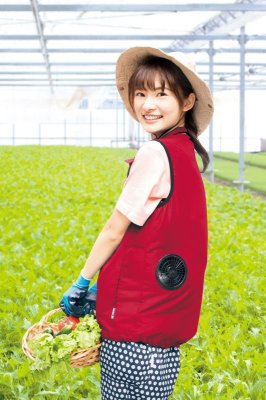 画像11: AZ-50196【空調服(R)セット】ブルゾン・ファン・バッテリー(充電器付)／ベスト (11)