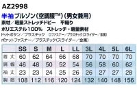 画像1: AZ-2998【ブルゾンのみ】アイトス空調服(R)／半袖