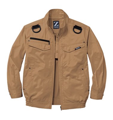 画像6: 74120【ブルゾンのみ】自重堂Z-DRAGON空調服(R)/長袖・フルハーネス (6)