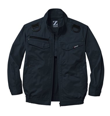 画像5: 74120【ブルゾンのみ】自重堂Z-DRAGON空調服(R)/長袖・フルハーネス (5)