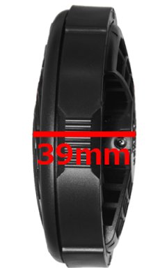 画像11: 7.2V FAN2300空調服(R)薄型ファン(ブラック)2個 (11)