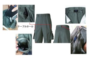 KU91970【空調服(R)セット】ズボン・ファン・バッテリー(充電器付