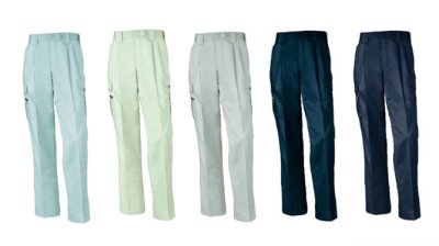 画像3: 19453 カーゴパンツ・ツータック (5色) (3)