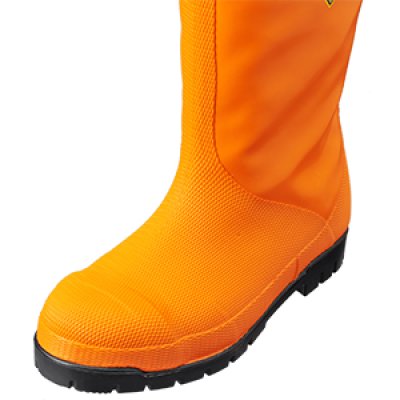 画像7: NR031 冷凍庫用〈-40℃対応〉防寒安全長靴 (オレンジ) (7)