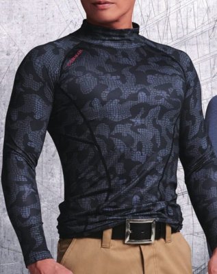 画像3: 78104 ハイネックロングスリーブ (8色) (3)