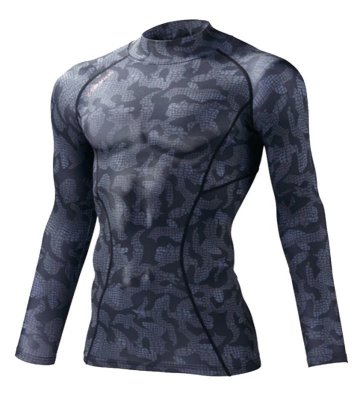 画像2: 78104 ハイネックロングスリーブ (8色) (2)